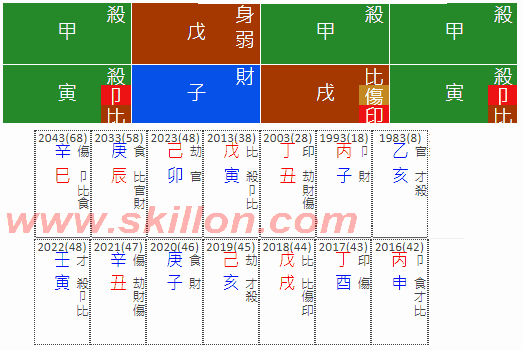  Glorious 7 Killings 八字 BaZi Four Pillars of Destiny Patt Chee